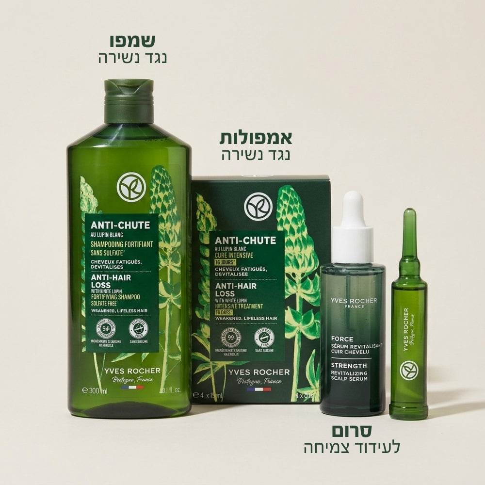 ערכה לטיפול בנשירת שיער