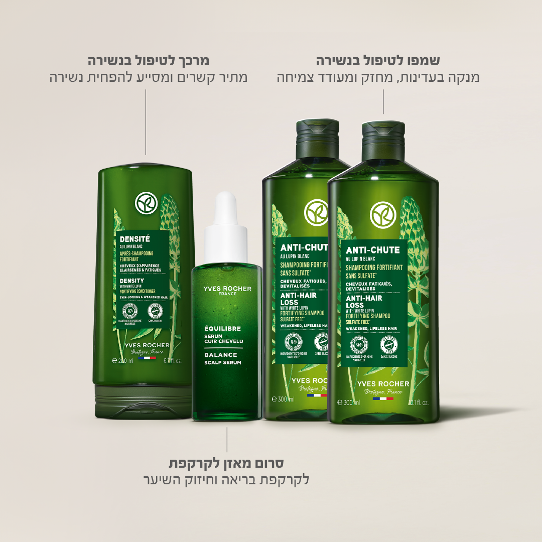 ערכת הטיפול לשיער הנוטה לנשירה